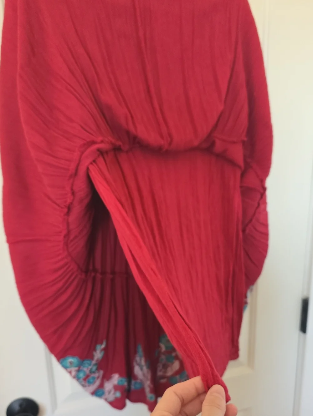 Free People Embroidered Trapze Dress